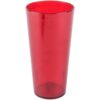 New, 16 oz. Restaurant Tumbler Beverage Cup, Stackable Cups, Break-Resistant Commmerical Plastic, Set of 6 – Ruby Red 1 12 61Fc 32NHoL