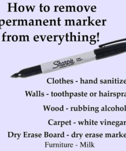 SHARPIE Permanent Markers, Ultra Fine Point, Black, 12 Count 34 61FcMMx5l2L