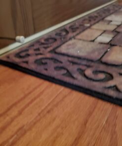 Apache Mills 60-732-1449-18x30 Masterpiece Aberdeen Welcome Doormat, 18" x 30",Brown 19 61FcXAX0GL