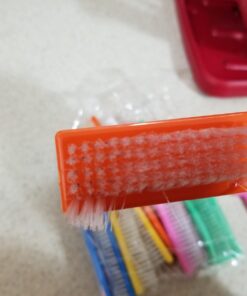 Yesker Handle Nail Hand Scrubbing Cleaning Brush-10 Pcs 46 61Fe0PYRFtL