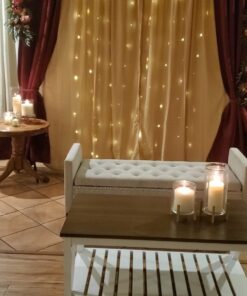 TingMiao Fairy Lights 33ft 100 LED String Lights Battery Operated with Remote Waterproof Copper Wire Lights for Indoor Decorative Lights Warm White 29 61Fe9gdojcL