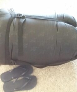 TETON Sports Mammoth Queen Size Sleeping Bag- Double Sleeping Bag – A Warm Bag The Whole Family can Enjoy – Great Sleeping Bag for Camping, Hunting and Base Camp. Compression Sack Included Grey (Cotton Flannel Liner) Mammoth 0F 58 61FerZRKJrL