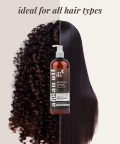 Argan Oil Shampoo and Conditioner Set - Sulfate-Free Formula with Nourishing Moroccan Oil and Keratin -for All Hair, Curly or Straight - Hydrate Repair and Defy Frizz for Salon-like Results! (16 Fl Oz (Pack of 2)) Argan Oil 16 fl oz pack of 2 29 61FfsrP6e4L
