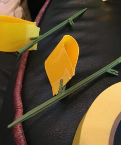 Safer Brand 5026 Houseplant Sticky Stake Insect Traps for Indoor Plants - Controls Fungus Gnats, Whiteflies, Midges, Thrips, Fruit Flies, and Black Flies - 1 Pack, 7 Traps 31 61Fh2zUQUBL