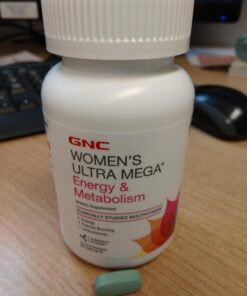 GNC Womens Ultra Mega Energy and Metabolism Multivitamin for Women, 90 Count, for Increased Energy, Metablism, and Calorie Burning 90 Count (Pack of 1) 21 61Fjw 0KZ1L