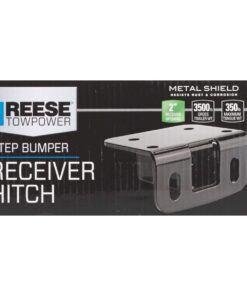 Alternative view of Reese Towpower 81378 Class II Step Bumper Receiver Hitch, Black