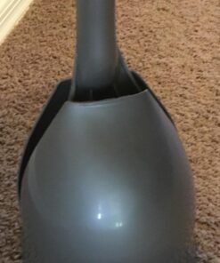 Petmate Scoop N' Hide Cat Litter Scoop with Discreet Litter Scoop Holder, Brushed Nickel 50 61FknhLKS7L