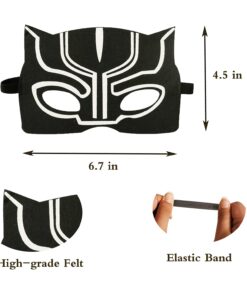 Superhero masks - Super hero party favors for kids, and birthday supplies 32 set for kids party 18 61FljmgUXL