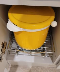 LYNK PROFESSIONAL® Pull Out Cabinet Organizer, 11"W x 18"D - Slide Out Drawers for Kitchen Cabinets - Sliding Pantry Shelves - Roll Out Shelf Storage for Pots, Pans - Lifetime Limited Warranty, Chrome 11" W x 18" D 11x18 Chrome 34 61FmB3oTJkL