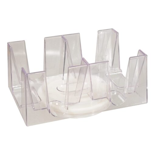 Revolving 6-Deck Card Holder