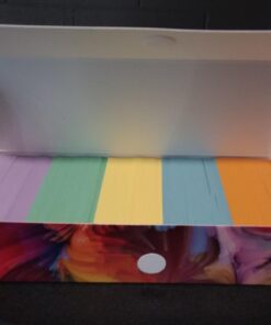 1,100 blank flashcards (2" x 3-1/2") in 5 colors, with storage box. Ideal for students, teachers, note-taking, and language learning. Made in USA. 37 61FnCYb5daL