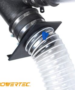 POWERTEC 70127 2-1/2 Inch Key Hose Clamp, Thumb Screw Key Adjustable Stainless Steel Hose Clamps for Dust Collection, Dust Collector and Dryer Vent Hose, Pipe Clamp, RV Clamp, Worm Gear Clamp, 5 pack 20 61FoJ2raJ6L