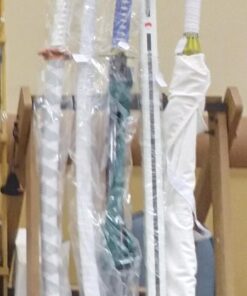 Rush Creek Creations Deer Camp Portable Folding 10 Gun Storage Rack - Handcrafted Weather Proof Material - Easy to Assembly , 21"L x 27"W x 28.5"H 19 61FoPBSZSBL