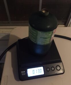 DOZYANT Propane Refill Adapter, LP Gas Cylinder Tank Coupler - Fits QCC1 / Type1 Propane Tank and 1 lb Throwaway Disposable Cylinder Propane Bottle Connector 36 61Fp9AK XGL