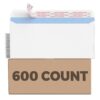 CREGEAR #10 Envelopes Self Seal Security Tinted Envelopes (600Ct) for Privacy & Business, Peel and Seal, NO Window, Letter Size 4-1/8 x 9-1/2 Inches, 24 LB,White 600 66 61FtGZfFvXL