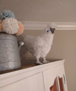 Adore 12" Standing Puffy The Silkie Chicken Plush Stuffed Animal Toy 17 61FtWIHJd6L