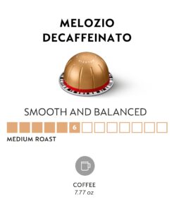 Alternative view of Nespresso Vertuo Melozio Decaffeinato, Medium Roast Espresso, 10 Count (Pack of 3) Coffee Capsules (VERTUO ONLY) 10 Count (Pack of 3)