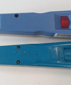 TRENDnet Punch Down Tool With 110 And Krone Blade, Insert & Cut Terminations In One Operation, Precision Blades Are Interchangeable & Reversible, Network Punch Tool, Grey, TC-PDT,White 41 61FuAWedFL