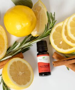 Plant Therapy Germ Fighter Essential Oil Blend 100% Pure, Undiluted, Natural Aromatherapy, Therapeutic Grade 10 mL (⅓ oz) 0.33 Fl Oz 16 61Fuz90fBmL