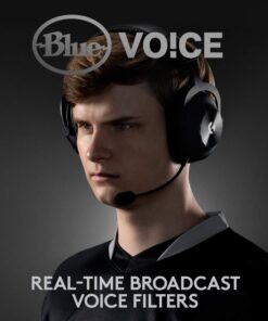 Logitech G PRO X Wireless Lightspeed Gaming Headset with Blue VO!CE Mic Filter Tech, 50 mm PRO-G Drivers, and DTS Headphone:X 2.0 Surround Sound Black Generation 1 32 61FvW3oKu3L