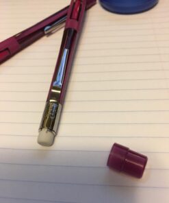 Pentel® Clic Erasers®, 5", Assorted Barrel Colors, Pack of 3 Black / Blue 1 Pack of 3 ZE21BP3-K6 30 61FwKZ DV8L