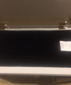 HOMCOM Piano Bench, Duet Piano Chair with Faux Leather Padded Cushion and Wooden Frame, Button Tufted Keyboard Bench, White Country White 53 61FxfXklcRL