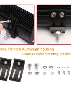 Lumitek 1PCS 12" 72W Led Light Bar Off-Road Led Lights Flood Spot Combo Light Bar Waterproof Driving Lights for Trucks, Off-Road Vehicle, ATV, SUV, UTV, 4WD, Jeep, Boat …… 12inch 72W lights 20 61FxlPmBRWL