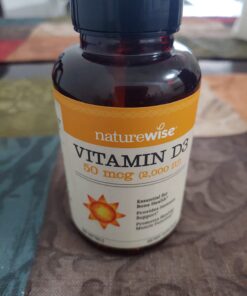 NatureWise Vitamin D3 2000iu (50 mcg) Healthy Muscle Function, and Immune Support, Non-GMO, Gluten Free in Cold-Pressed Olive Oil, Packaging Vary ( Mini Softgel), 360 Count(Pack of 1) 360 Count (Pack of 1) 43 61FziqdAmL