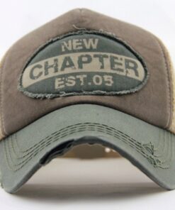 Home Prefer Men's Vintage Mesh Trucker Hat Outdoor Sport Summer Baseball Cap One Size Army Green 11 61G pxQ2rKL