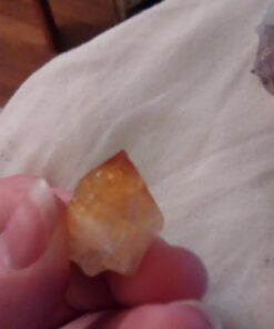 Fantasia Materials: 30 Small Points for Jewelry Making and Wire Wrapping - Citrine, Amethyst, and Clear Crystal Quartz Points A: Small C: Select # of Pieces Per Type: 10 Pcs (30 Total) 40 61G0Cg420DL