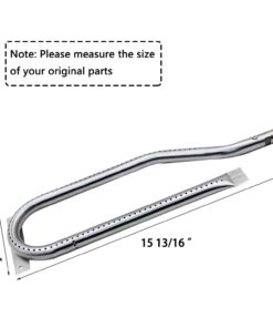 Hisencn Grill Parts Repair Kit Replacement for Jenn Air Gas Grill 720-0337, 7200337, 720 0337 Gas Grill Burners,Heat Plates Tent Shield Burner Cover, Cooking grids Grates 14 61G0Fa5rN1L