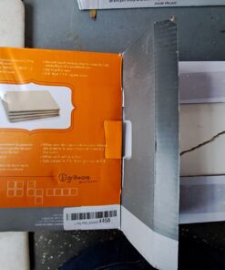 Outset 76176 Pizza Grill Stone Tiles, Light Brown, Medium, Set of 4 Pizza Grill Stone Tiles: Set of 4 24 61G0wMz58FL