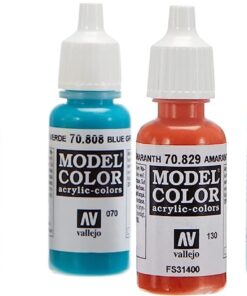 Vallejo Medieval Colors Acrylic Paint Set, 17ml, 0.57 Fl Oz (Pack of 16), Blue,Green 17 61G1Ry0vGXL