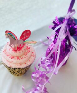 Meri Meri, Cupcake Kit, I Believe In Unicorns - Pack of 24 21 61G2Zz0mxEL