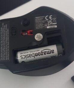 Amazon Basics Ergonomic 2.4 Ghz Wireless Optical PC Mouse, DPI adjustable, Black 28 61G3Ti5R7XL