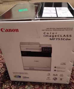 Canon® imageCLASS® MF753Cdw Wireless Laser All-In-One Color Printer 85 61G3YQ0HPL