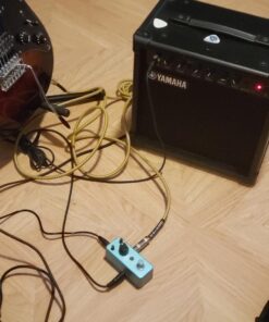 Donner Fuzz Pedal, Stylish Fuzz Guitar Pedal, Classic Mini Fuzz Pedal for Electric Guitar True Bypass Green Fuzz 44 61G3mxYNXzL