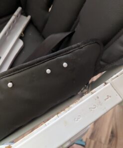 Joovy Nook High Chair Featuring Four-Position Adjustable Swing Open Tray, and Removable, Dishwasher-Safe Tray Insert for Easy Cleaning - Folds Down Flat for Easy Storage (Charcoal) Charcoal 41 61G5KqoJSGL