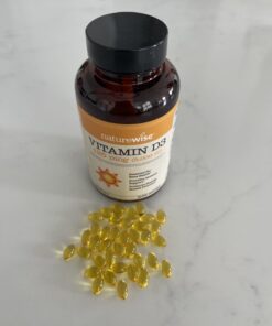 NatureWise Vitamin D3 5000iu (125 mcg) 1 Year Supply for Healthy Muscle Function, and Immune Support, Non-GMO, Gluten Free in Cold-Pressed Olive Oil, Packaging Vary ( Mini Softgel), 360 Count 360 Count (Pack of 1) 30 61G6cJHIhBL