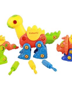 Kidtastic Dinosaur Toys, 106 pcs Take Apart Stem Learning Toys with Screwdriver, Ages 3-6 Year Kids Birthday Gift, Fun Construction for Boys and Girls - Build a Dinosaur, 3 yr Old Toddler Toys 27 61G8awRSWRL