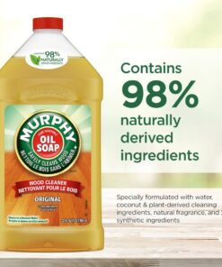 Murphy's Oil Soap Liquid Wood Cleaner, 32 Ounce 2 Pound (Pack of 1) 8 61G8rFcflaL