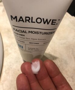 MARLOWE. No. 123 Men's Facial Moisturizer 6 oz | Lightweight Daily Face Lotion for Men | Includes Natural Extracts to Hydrate, Soothe & Restore 26 61GAlGRncpL