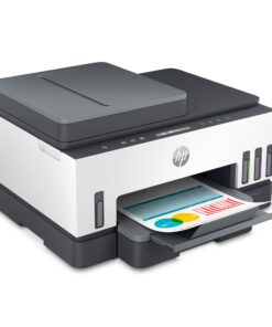 HP Smart -Tank 7301 Wireless All-in-One Cartridge-free Ink Printer, up to 2 years of ink included, mobile print, scan, copy, automatic document feeder (28B70A), Gray 26 61GBP6tBnfL