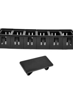AutoEC Rocker Switch Panel Switch Holder Housing Kit - Black Plastic Pack of 6 26 61GDrwhTm3L