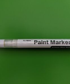 FLYMAX White Paint Pen, 6 Pack 0.7mm Acrylic White Permanent Marker White Paint Pens for Wood Rock Plastic Leather Glass Stone Metal Canvas Ceramic Marker Extra Very Fine Point Opaque Ink 41 61GE2xIzmiL