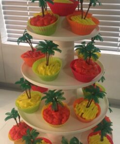 Bag of 12 ~ Palm Tree Picks ~ Cake / Cupcake Topper 26 61GEBmrTOYL