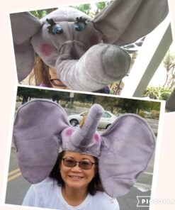 Stuffed Plush Elephant Hat Costume Party Cap 13 61GG23mZAL