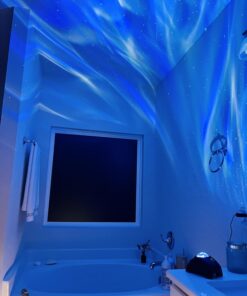 Rossetta Star Projector, Galaxy Projector for Bedroom, Bluetooth Speaker and White Noise Aurora Projector, Night Light Projector for Kids Adults Gaming Room, Home Theater, Ceiling, Room Decor Black 39 61GH09rhj4L