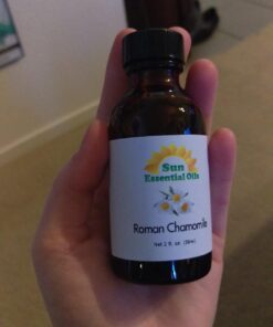 Sun Essential Oils 2oz - Chamomile (Roman) Essential Oil - 2 Fluid Ounces Chamomile (Roman) 2 Fl Oz (Pack of 1) 20 61GHyocpJJL