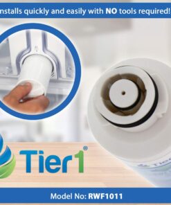 Tier1 DA29-00020B Refrigerator Water Filter | Replacement for Samsung DA29-00020A, HAFCIN/EXP, HAF-CIN, 46-9101, DA97-08006A-B, WSS-2, WF294, Fridge Filter 1 13 61GHzadxsL